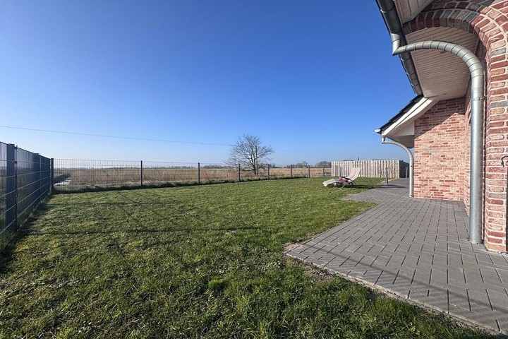 eingezäunter Garten