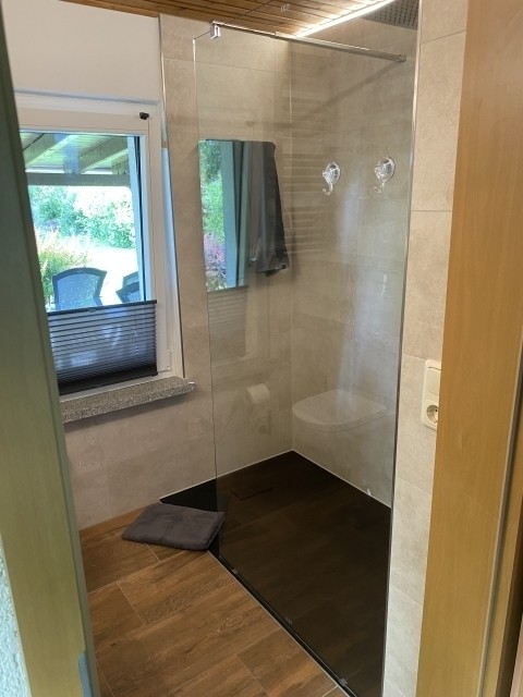 ebenerdige Dusche