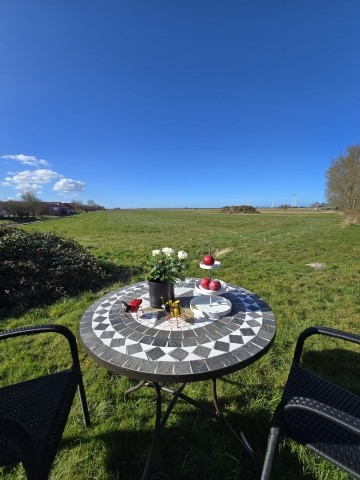 Der Blick von der Terrasse 
