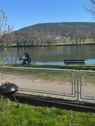 Blick aus dem Garten