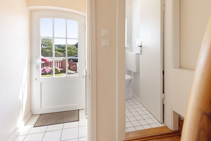 Eingangsbereich und Gäste-WC