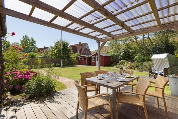 Terrasse und Garten
