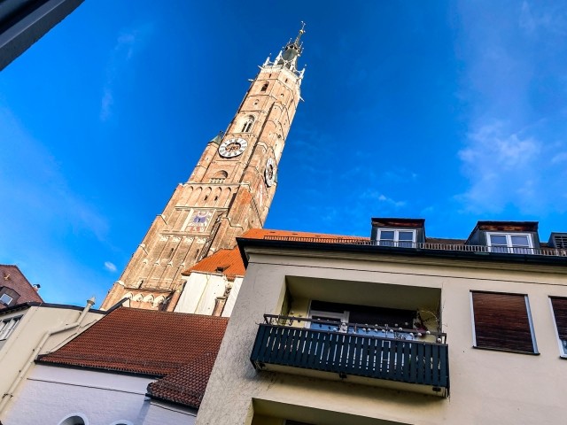 Ausblick St. Martin Basilika vom Küchenfenster :)