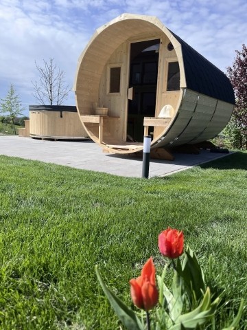 SPA Bereich im Garten