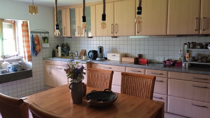 Küche mit Fenster