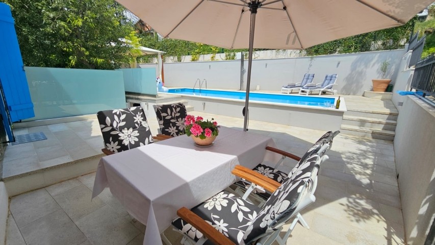 Terrasse Poolbereich