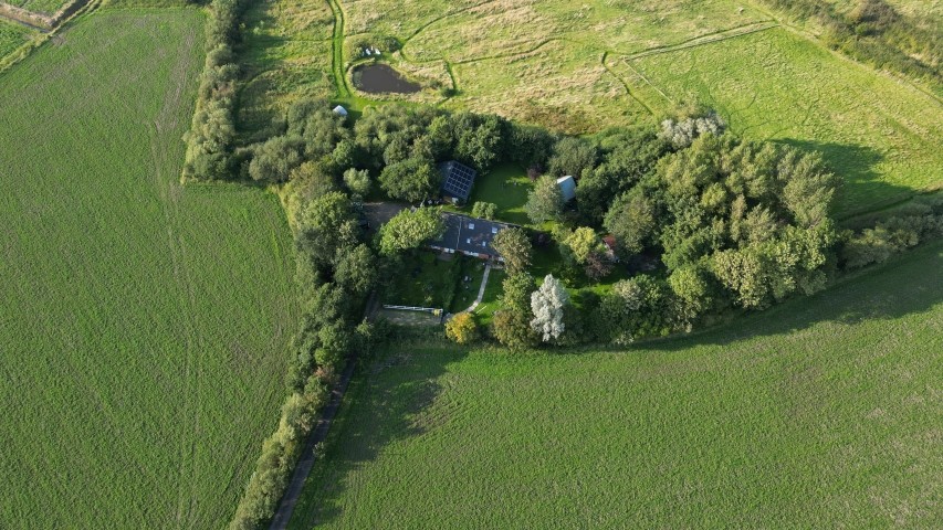 Unser Hof von oben