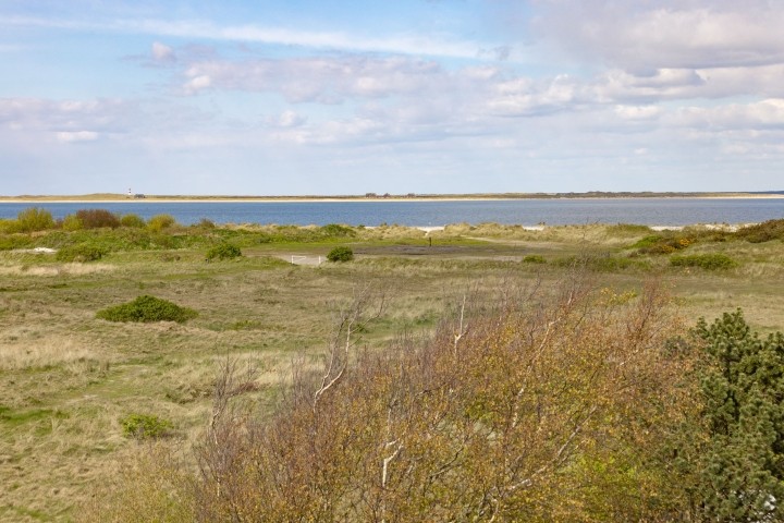 Ausblick Essbereich mit Blick auf die Dünen