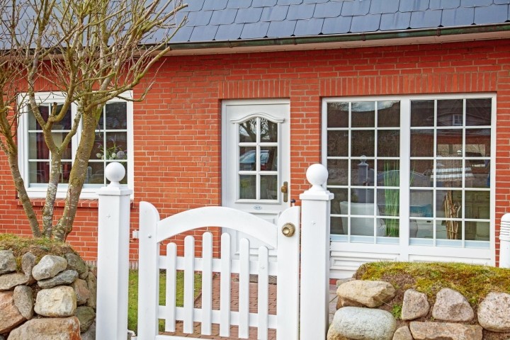 Eingang zum Appartement und Terrasse