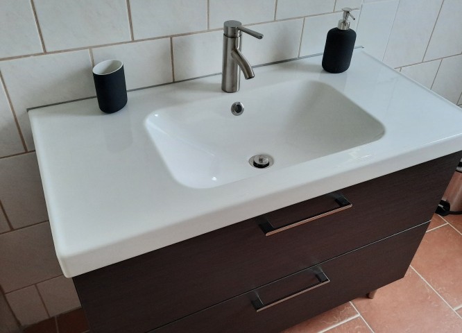 Waschbecken im Bad
