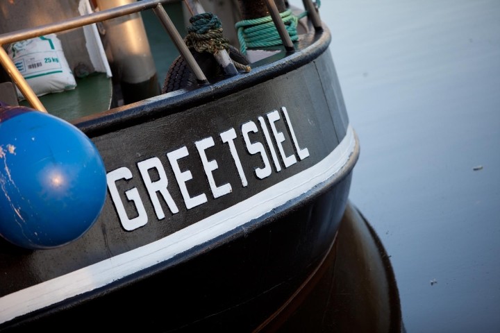 Hafen Greetsiel in unmittelbarer Nähe