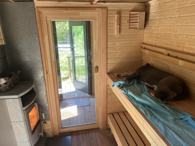 Finnische Sauna