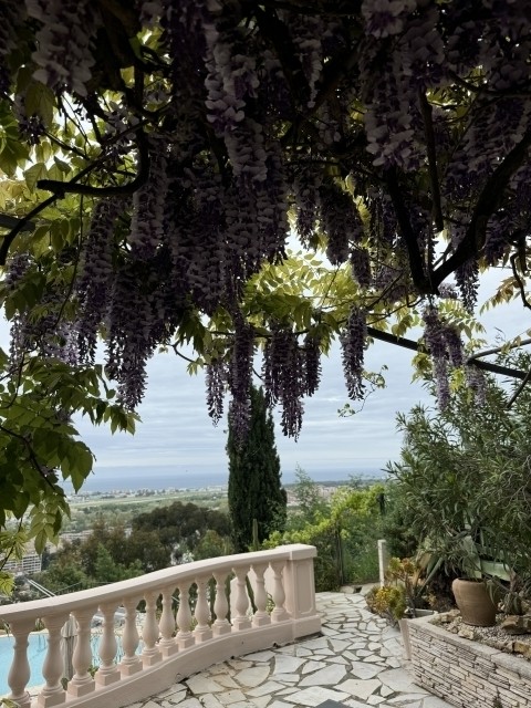 Terrasse auf der 1. Etage