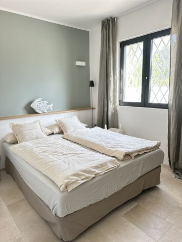 Schlafzimmer aquaverde 