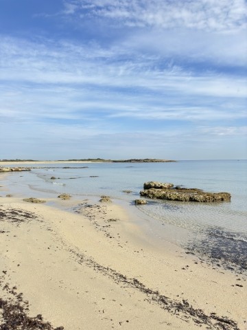 unser 'Hausstrand' nur 5 min entfernt