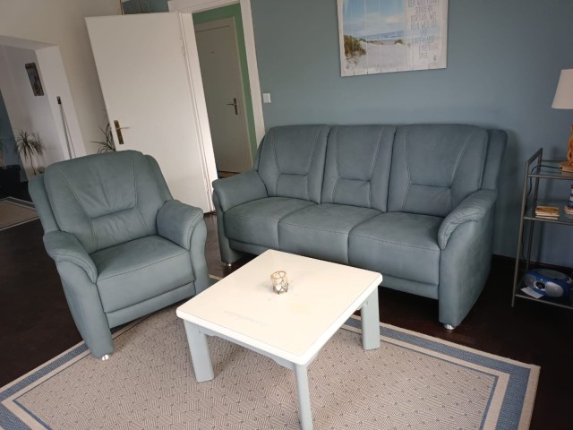 Gemütliche Sitzmöglichkeit im Wohnzimmer