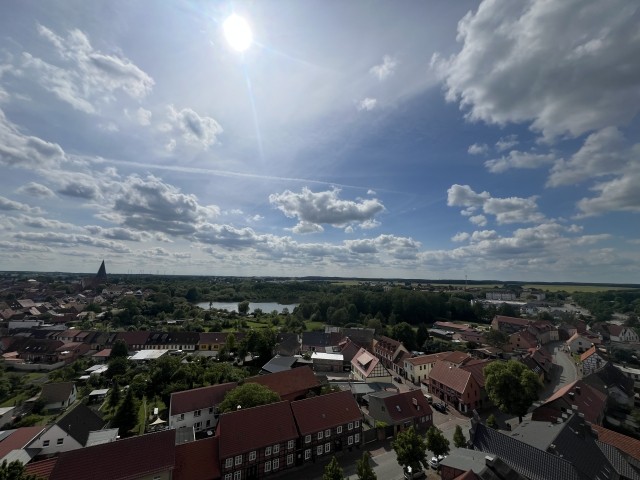 Blick auf Röbel