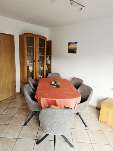 Essbereich Wohnzimmer ausziehbar für 8/10 Personen 