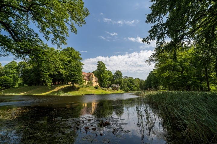 Blick vom Park