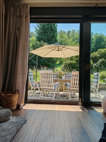 Hier geht's in den Garten