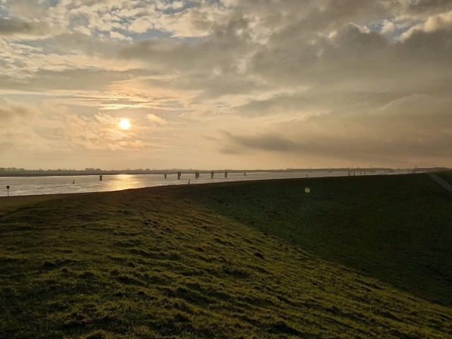 Blick vom Deich