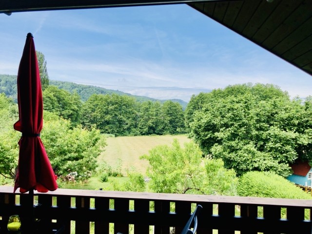 Aussicht Balkon Studio