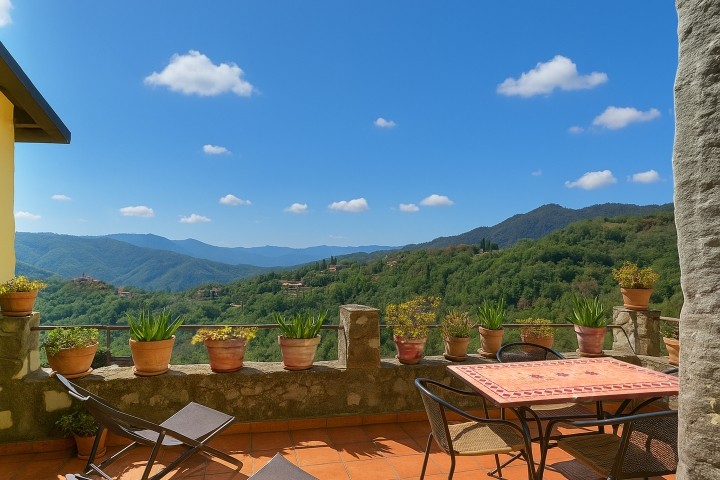 Südwest-Terrasse zum Draußenessen