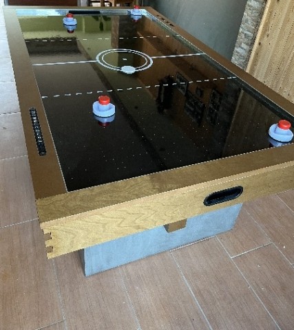 Airhockey im Gemeinschaftsraum