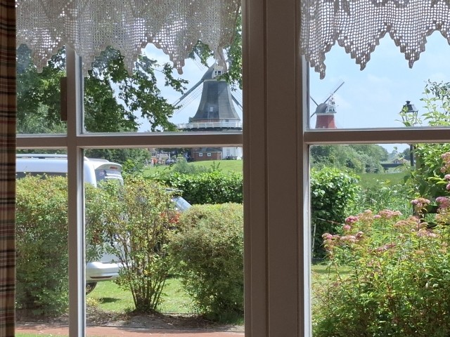 Blick vom Frühstückstisch