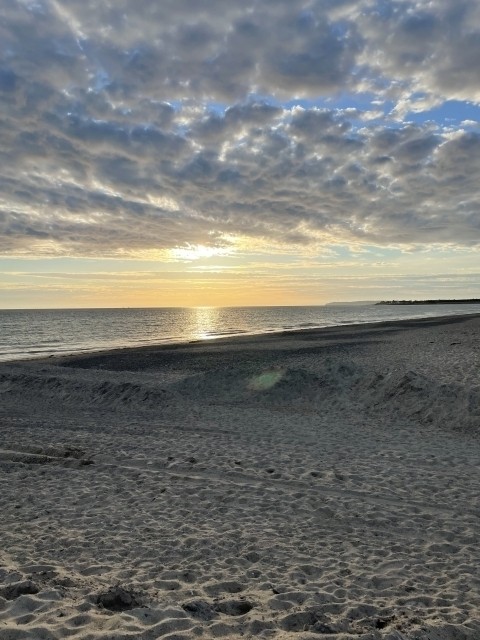 Sonnenuntergang am Strand