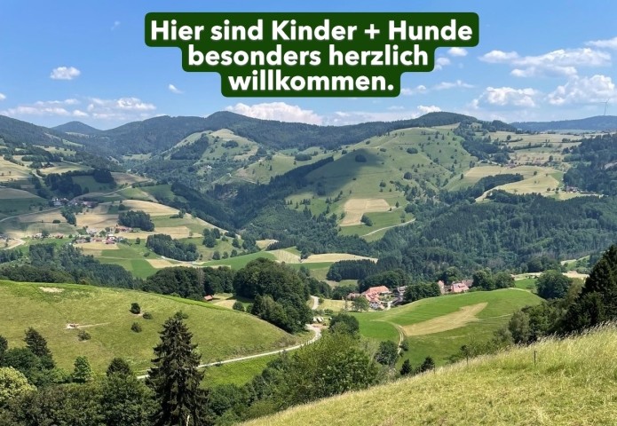 Hier sind Kindern und Hunde besonders willkommen