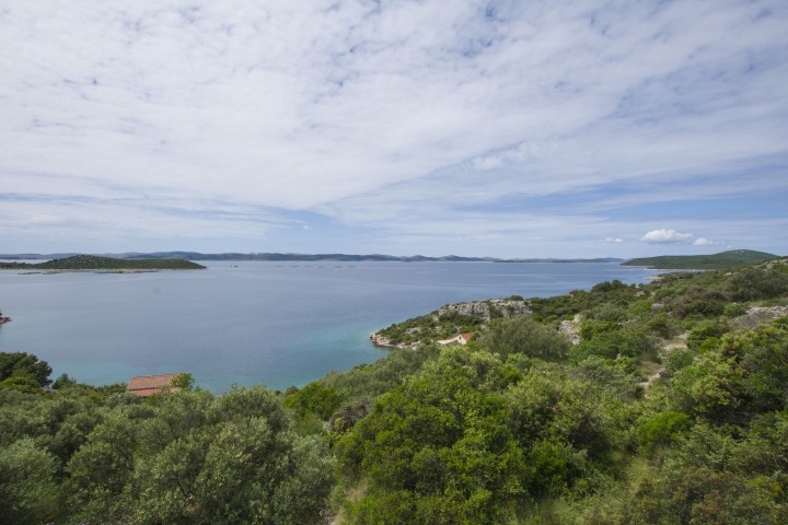Blick vom Haus