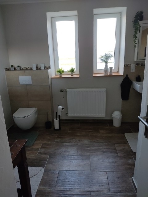 Neu renoviertes Bad 