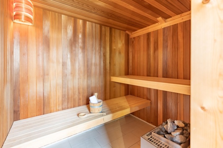 Einladende gemütliche Sauna Einladende gemütliche Sauna