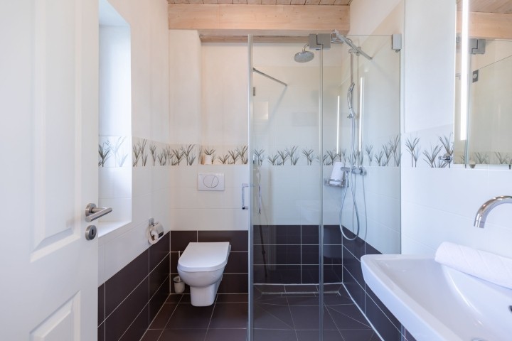 Bad mit Dusche und WC Bad mit Dusche und WC