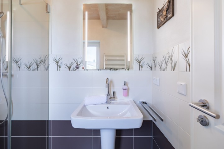Bad mit Dusche und WC Bad mit Dusche und WC