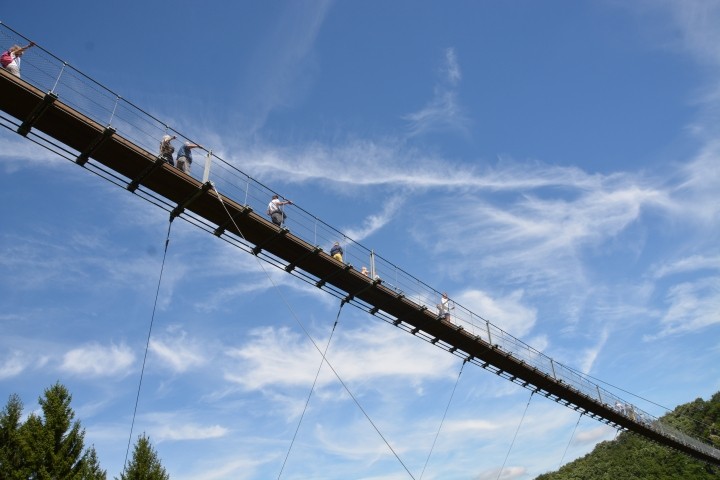 Hängeseilbrücke Geierley