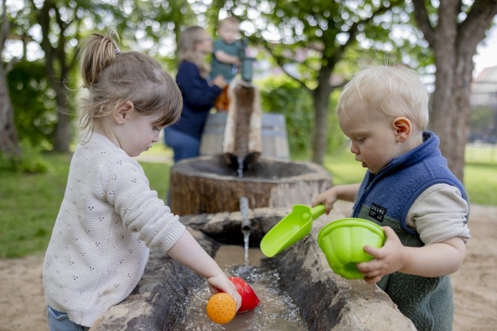 Wasserspielplatz