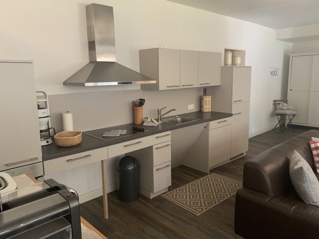 Die Küche der Ferienwohnung