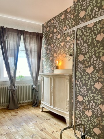 Schlafzimmer mit 2 Einzelbetten 