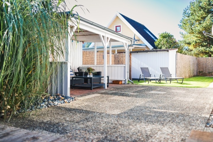Garten mit Lounge