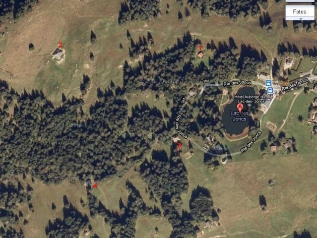 Chalet roter Punkt unten Links Chalet roter Punkt unten Links