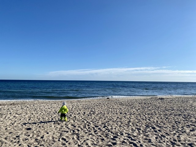 Im Winter am Strand Im Winter am Strand