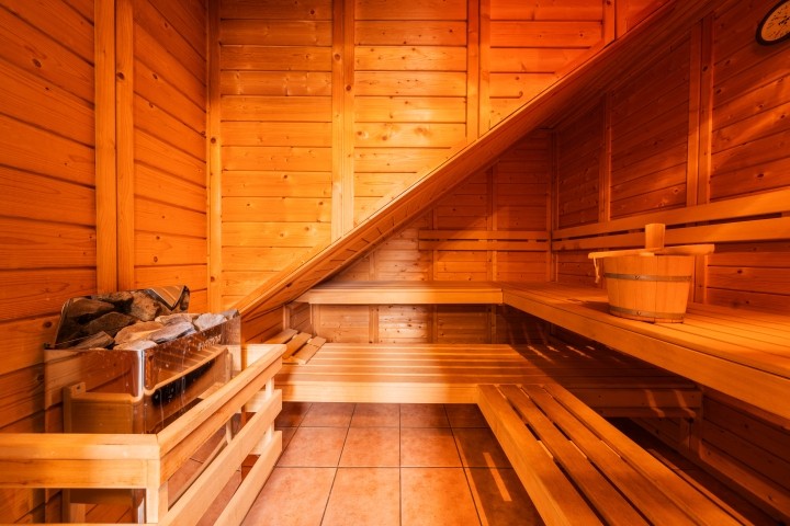 Reetdachhaus Kranich - Sauna im EG Reetdachhaus Kranich - Sauna im EG