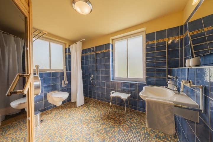 Reetdachhaus Kranich - Saunabad im EG Reetdachhaus Kranich - Saunabad im EG