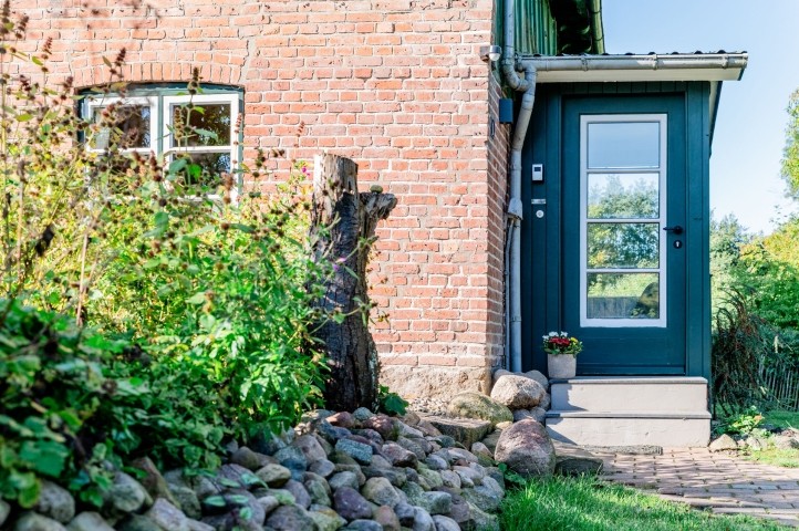 Eingang zur Ferienwohnung Hanna im Nebengebäude Eingang zur Ferienwohnung Hanna im Nebengebäude