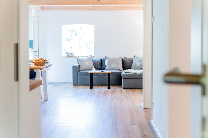 Blick in den Wohnbereich Blick in den Wohnbereich