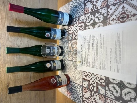 Weinprobe in der Fewo 