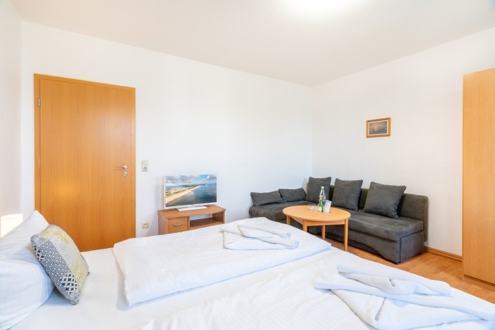 Wohn- und Schlafbereich Wohn- und Schlafbereich