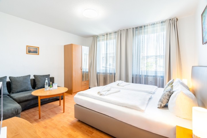 Wohn- und Schlafbereich Wohn- und Schlafbereich